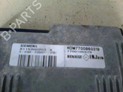 Centralita motor Centralita motor RENAULT MEGANE I (BA0/1_) 1.6 e (BA0F, BA0S) (90 hp) 36318668 36318668