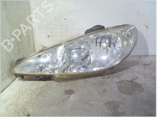 Used Left headlight Left headlight PEUGEOT 206 Hatchback (2A/C) 1.1 i (60 hp) 34276766 34276766