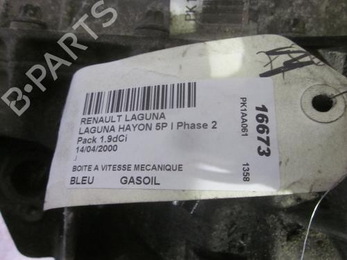 Used Gearbox RENAULT LAGUNA I (B56_, 556_) 1.9 dCi (B56W) (107 hp) 26086993