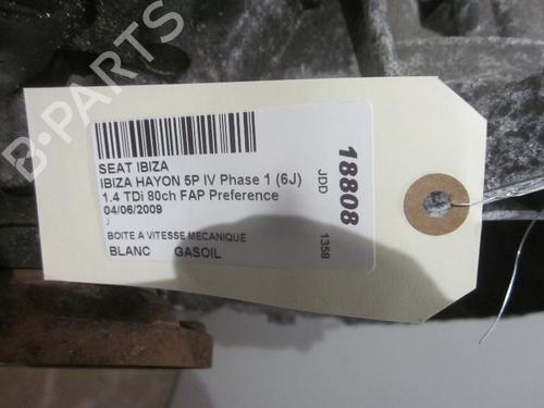 Gearbox SEAT IBIZA IV (6J5, 6P1) 1.4 TDI | BP26084483M3 