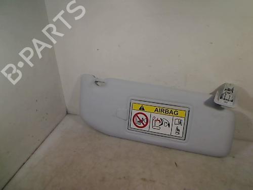 Used Right sun visor PEUGEOT 208 I (CA_, CC_) 1.2 VTI 82 (82 hp) 26089223