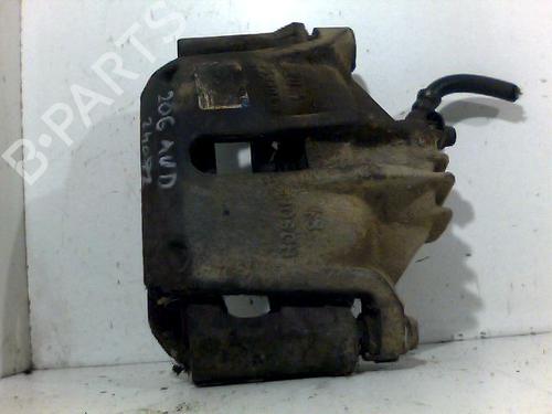 Used Right front brake caliper PEUGEOT 206 Hatchback (2A/C) 1.9 D (69 hp) 26071807