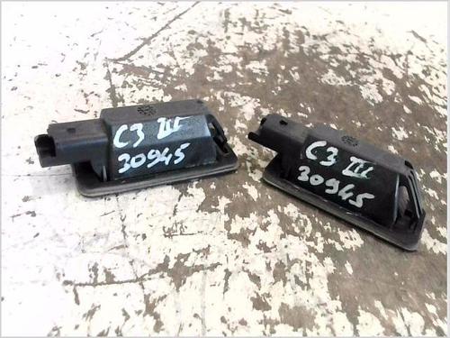 Used Licence plate light CITROËN C3 III (SX) 1.6 BlueHDi 75 (75 hp) 32211648