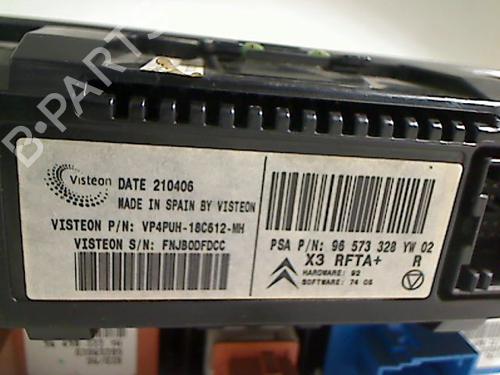 Commande Chauffage CITROËN C5 II Break (RE_) 2.0 HDi (RERHRH) | BP26108781I5 
