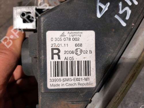 Używane Światło przeciwmgłowe przednie prawe Światło przeciwmgłowe przednie prawe HONDA CIVIC VIII Hatchback (FN, FK) 1.4 (FK1, FN4) (100 hp) 34367933 34367933