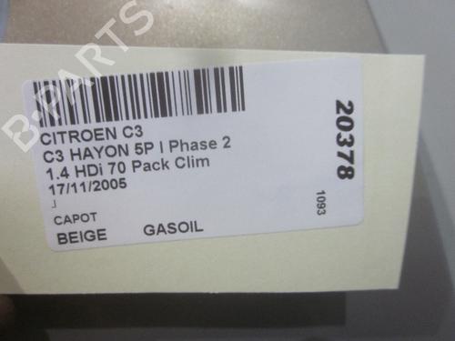 Hood CITROËN C3 I (FC_, FN_) 1.4 HDi | BP26066171C1 