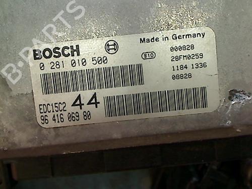 Computer motormanagement PEUGEOT 206 Hatchback (2A/C) 2.0 HDI 90 | BP26065700M57 