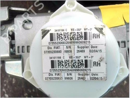 Front left seatbelt FIAT 500 (312_) 1.2 (312AXA1A) | BP39098946I26 - Image 4