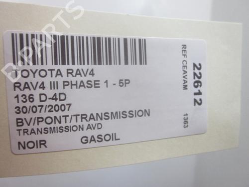 Right front driveshaft TOYOTA RAV 4 III (_A3_) 2.2 D 4WD (ALA30_, ALA30R) | BP26074230M39