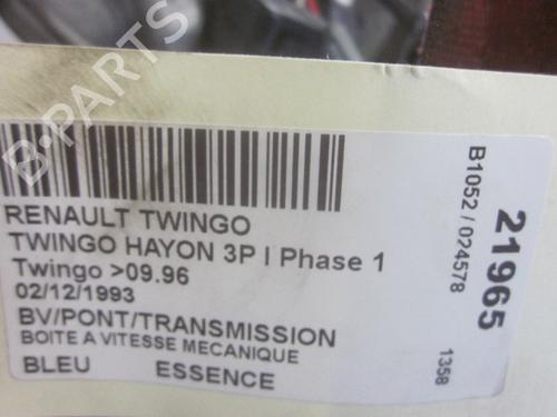 Gearbox RENAULT TWINGO I (C06_) 1.2 (C063, C064) | BP26067202M3