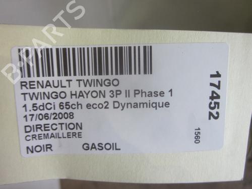 Styregear/Snekke RENAULT TWINGO II (CN0_) 1.5 dCi (CN0E) | BP26073479M22 