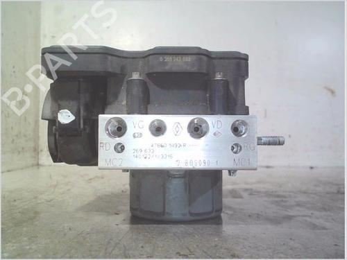 Used ABS pump ABS pump RENAULT CLIO IV (BH_) 0.9 TCe 90 (BHNF, BHMA, BHMH, BHJK, BHJR) (90 hp) 31041796 31041796