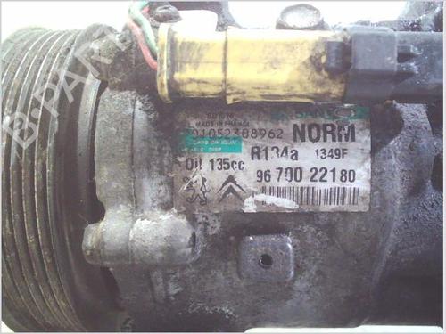 AC compressor CITROËN C5 III (RD_) 1.6 HDi 110 (RD9HZC) | BP27349307M34 
