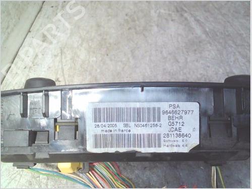 Climate control PEUGEOT 307 (3A/C) 1.6 HDi 110 | BP29815509I5