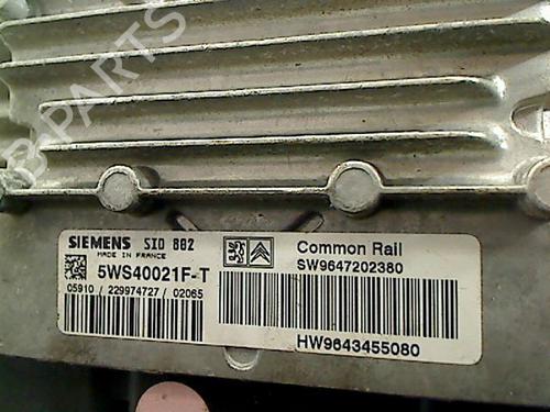 Engine control unit (ECU) CITROËN C3 I (FC_, FN_) 1.4 HDi | BP26091670M57 
