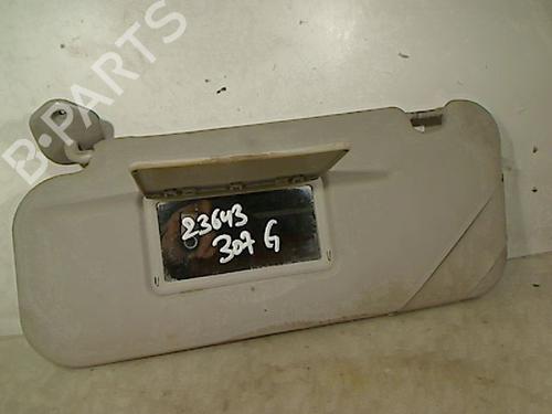 Used Left sun visor PEUGEOT 307 (3A/C) 1.6 HDi (90 hp) 26074620
