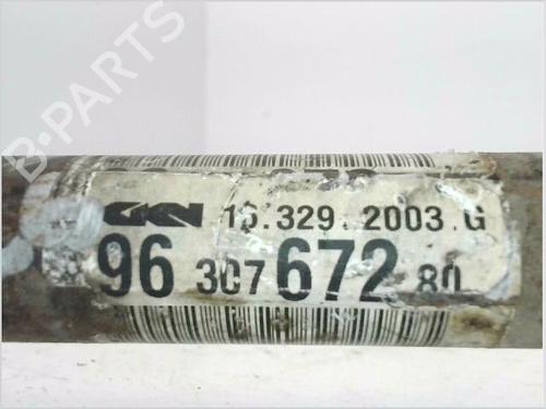 Right front driveshaft PEUGEOT 206 Hatchback (2A/C) 1.4 HDi eco 70 | BP26080586M39 