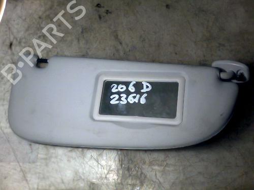 Højre solskærm PEUGEOT 206 Hatchback (2A/C) 1.4 i (75 hp) 26088788