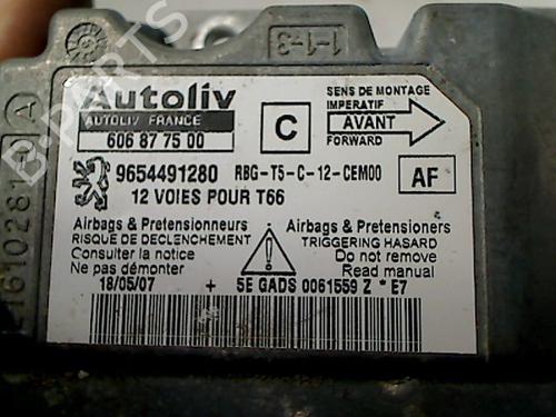 ECU airbags PEUGEOT 307 CC (3B) 2.0 HDi 135 | BP26072291M53 