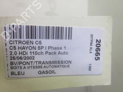 Gearbox CITROËN C5 I (DC_) 2.0 HDi (DCRHZB, DCRHZE) | BP26074077M3 - Image 5