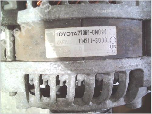 Alternator TOYOTA YARIS (_P13_) 1.4 D (NLP130_, NLP130) | BP29479519M7 