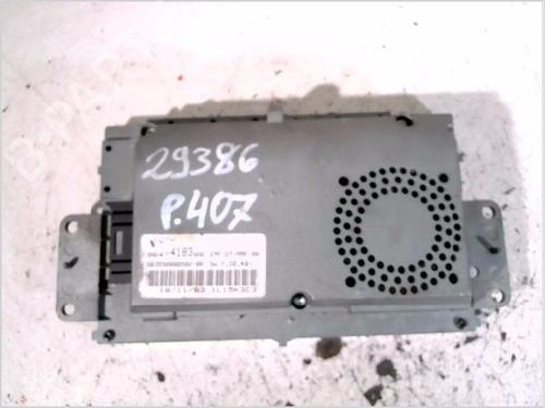 Display monitor PEUGEOT 407 (6D_) 2.0 HDi 135 (6DRHRH, 6DRHRE, 6DRHRG, 6DRHRJ) | BP26111029C48 