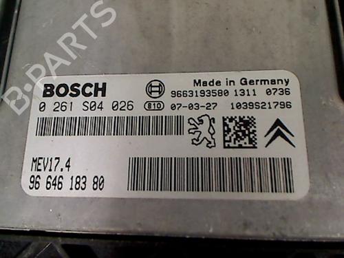 Engine control unit (ECU) PEUGEOT 207 CC (WD_) 1.6 16V | BP29576572M57 