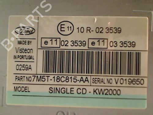 Bilradio FORD C-MAX (DM2) 1.6 | BP28323935E6