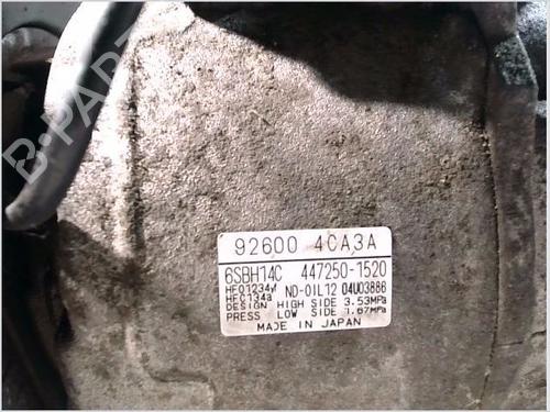 AC compressor NISSAN X-TRAIL III (T32_, T32R, T32RR) 1.6 dCi (T32) | BP26111460M34 