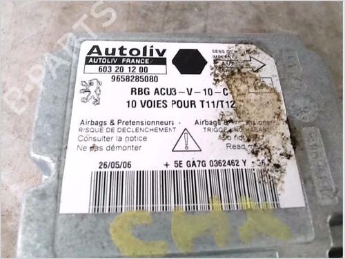 Airbag styreenhed PEUGEOT 206 Hatchback (2A/C) 1.6 16V | BP29815549M53 