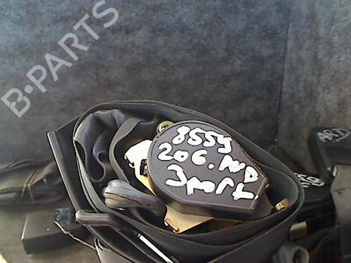Used Front right seatbelt PEUGEOT 206 Hatchback (2A/C) 1.6 i (89 hp) 26078277