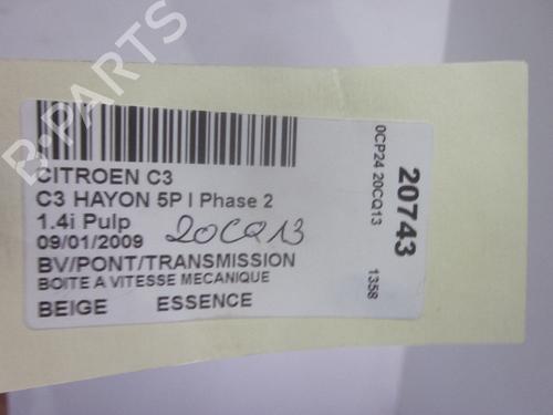 Gearbox CITROËN C3 I (FC_, FN_) 1.4 i | BP26074106M3 