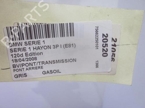 Rear differential BMW 1 (E81) 120 d | BP29419546M24 