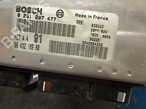 Engine control unit (ECU) PEUGEOT 206 CC (2D) 1.6 16V (2DNFUF, 2DNFUR) | BP26059146M57
