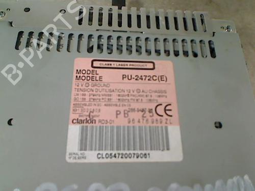 Radio PEUGEOT PARTNER Box Body/MPV 1.6 HDi 16V | BP30113362E6 