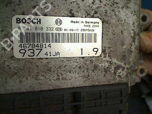 Motorstyringsenhet ALFA ROMEO 147 (937_) 1.9 JTD (937.AXD1A, 937.BXD1A, 937.AXV1A, 937.BXB1A,... (115 hp) 26058639