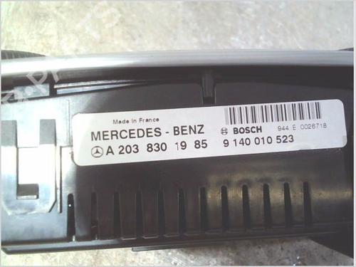 Climate control MERCEDES-BENZ C-CLASS Coupe (CL203) C 220 CDI (203.706) | BP27283983I5 