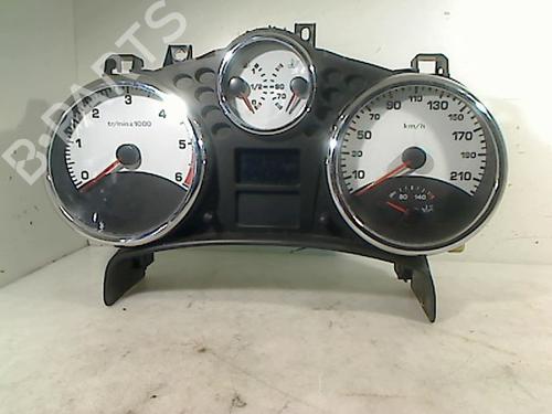 Used Instrument cluster PEUGEOT 207 (WA_, WC_) 1.6 HDi (90 hp) 26087397