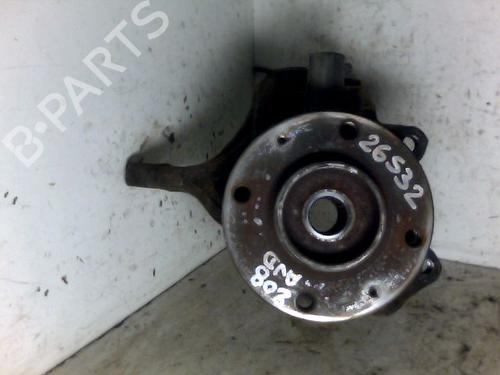 Used Right front steering knuckle PEUGEOT 208 I (CA_, CC_) 1.6 HDi (92 hp) 26094014