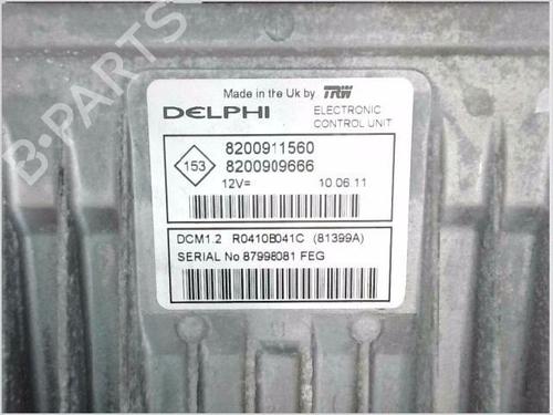 Engine control unit (ECU) RENAULT CLIO III (BR0/1, CR0/1) 1.5 dCi (C/BR0G, C/BR1G) | BP27164134M57 