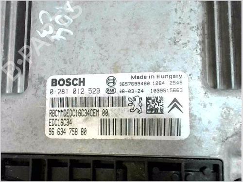 Engine control unit (ECU) CITROËN C3 I (FC_, FN_) 1.4 HDi | BP30981852M57