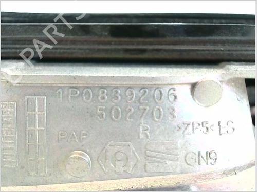 Rear right exterior door handle SEAT LEON (1P1) 2.0 TDI 16V | BP26117890C130 