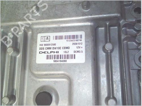 Engine control unit (ECU) PEUGEOT 5008 (0U_, 0E_) 2.0 HDi | BP26120198M57 