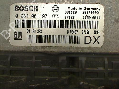 Computer motormanagement OPEL ASTRA G Hatchback (T98) 2.0 DI (F08, F48) | BP26100611M57 