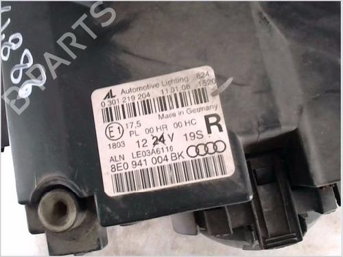 Right headlight AUDI A4 B7 Avant (8ED) 2.0 TDI | BP29473151C29 