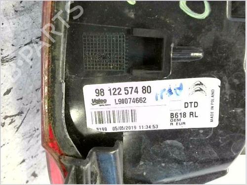 Right taillight CITROËN C3 III (SX) 1.5 BlueHDi 100 (SXYHYP, SXYHTU) | BP29613972C35 