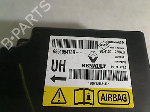 Kollisjonspute styreenhet RENAULT MEGANE III Hatchback (BZ0/1_, B3_) 1.5 dCi (BZ09, BZ0D, BZ1W, BZ29, BZ14) | BP28535274M53 