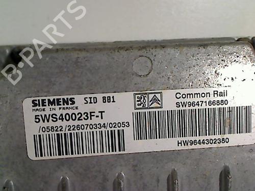 Engine control unit (ECU) CITROËN XSARA (N1) 2.0 HDi 90 | BP29815421M57