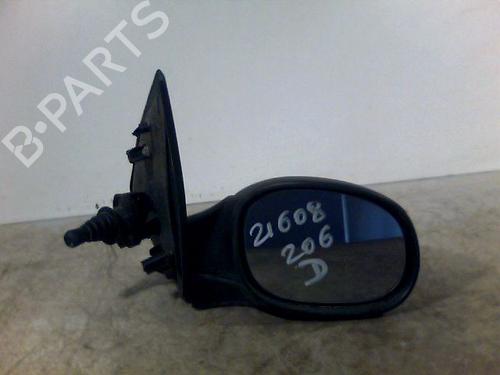 Used Right mirror PEUGEOT 206 Hatchback (2A/C) 1.9 D (69 hp) 26083628