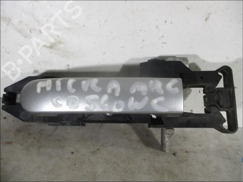 Used Rear left exterior door handle NISSAN MICRA III (K12) 1.2 16V (80 hp) 26093630